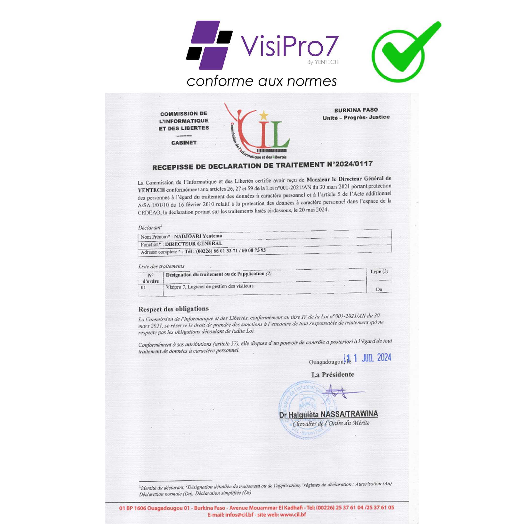 Certifié CIL